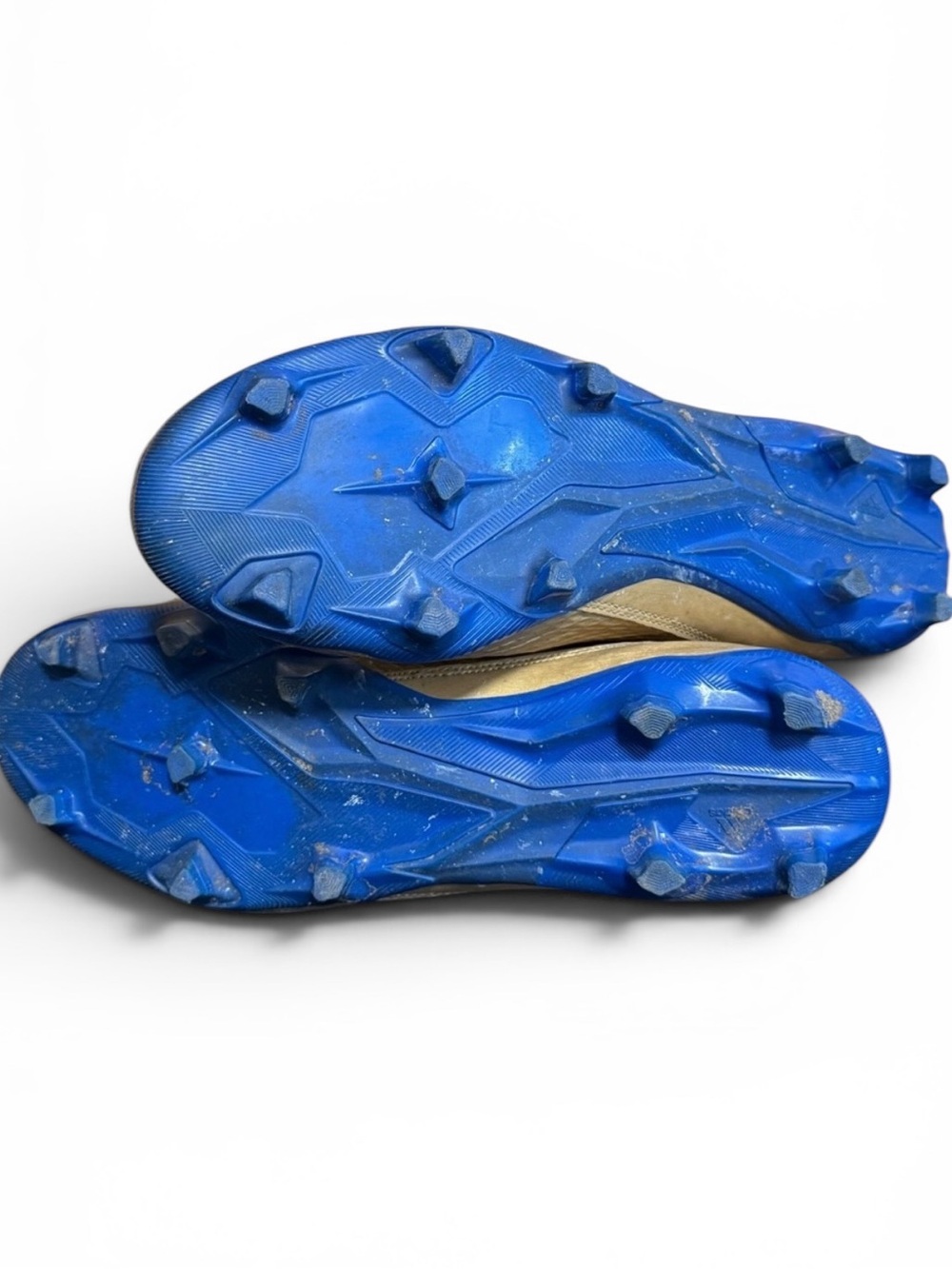 Adidas Predator 19.3 FG Mens Soccer Cleats Gold Blue F35596 Size 11 - Picture 5 of 6